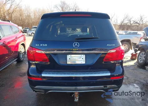 2013 Mercedes-Benz Gl 450 4Matic из США, поврежденный, VIN 4JGDF7CE8DA223785